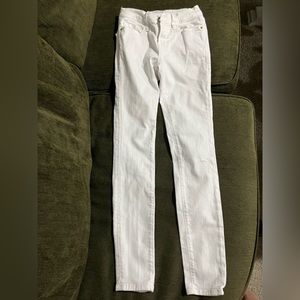 White Frame skinny jeans size 25